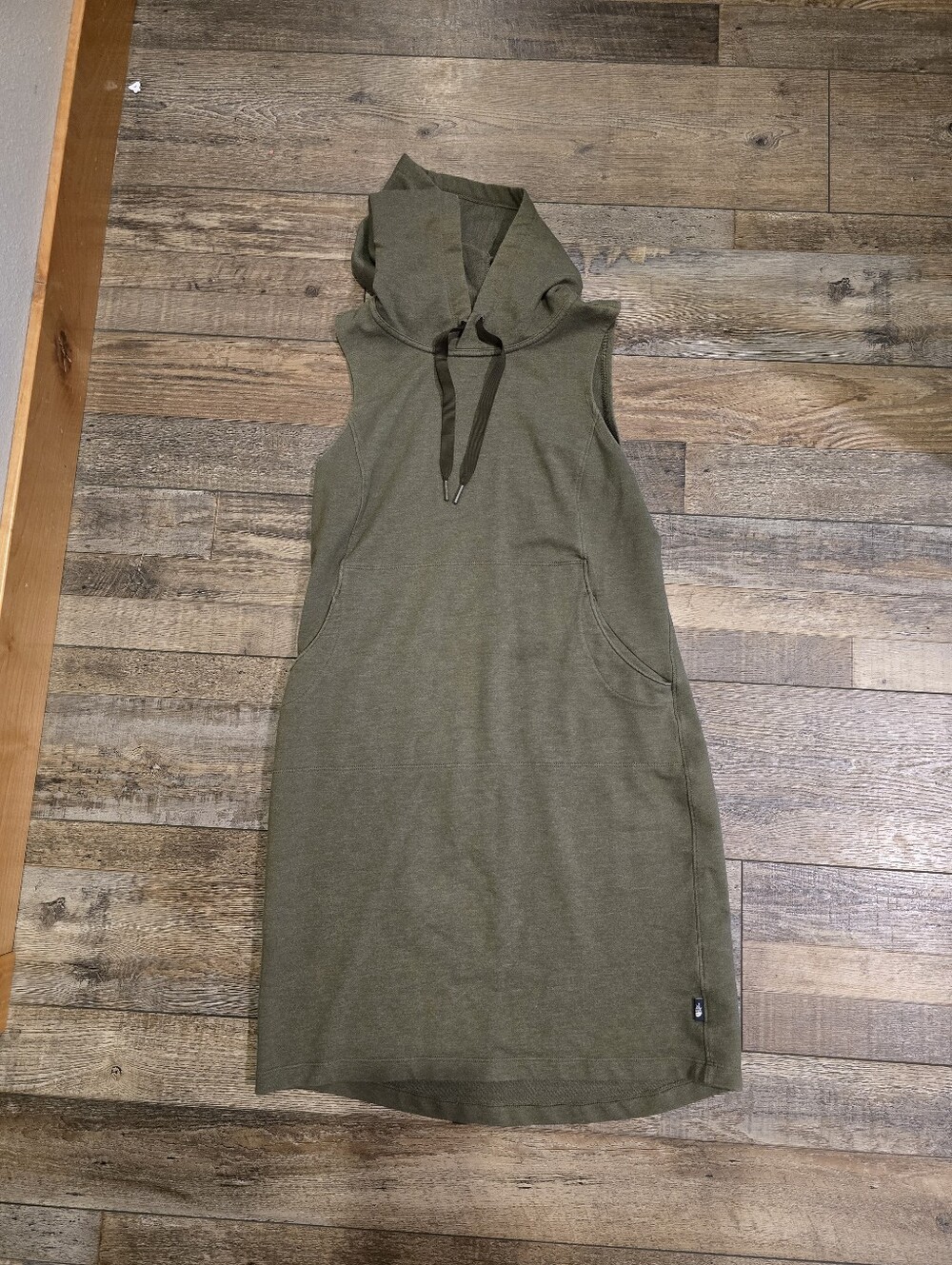 The North Face Olive Green Hooded Pullover
